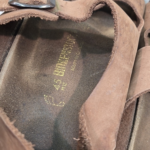 Birkenstock Milano Mens Leather Sandals Flats shoes sz 45/12 Regular main image 13